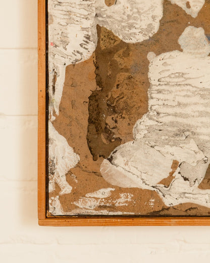 Abstract Ochre and Pink