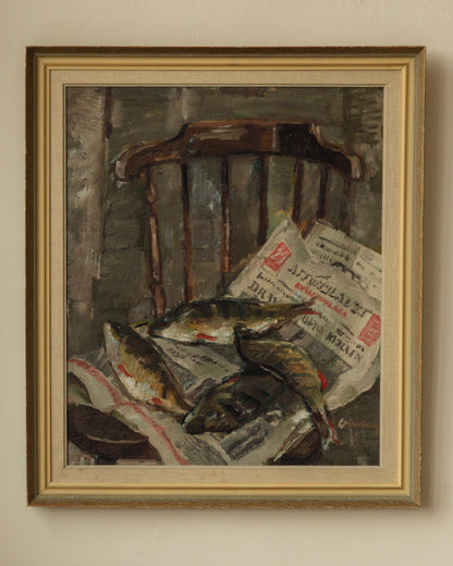 Fish And Newspaper