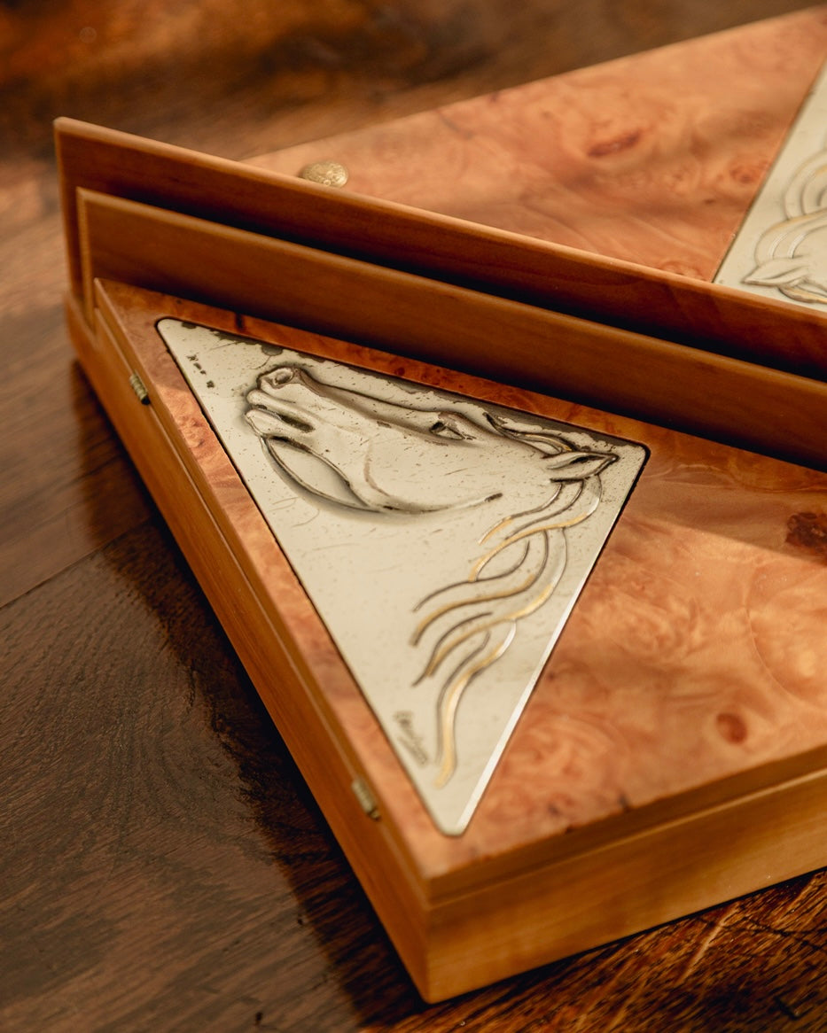 Italian Burl Trinket Box