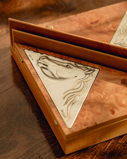 Italian Burl Trinket Box