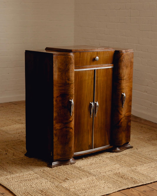 Art Deco French Cocktail Cabinet