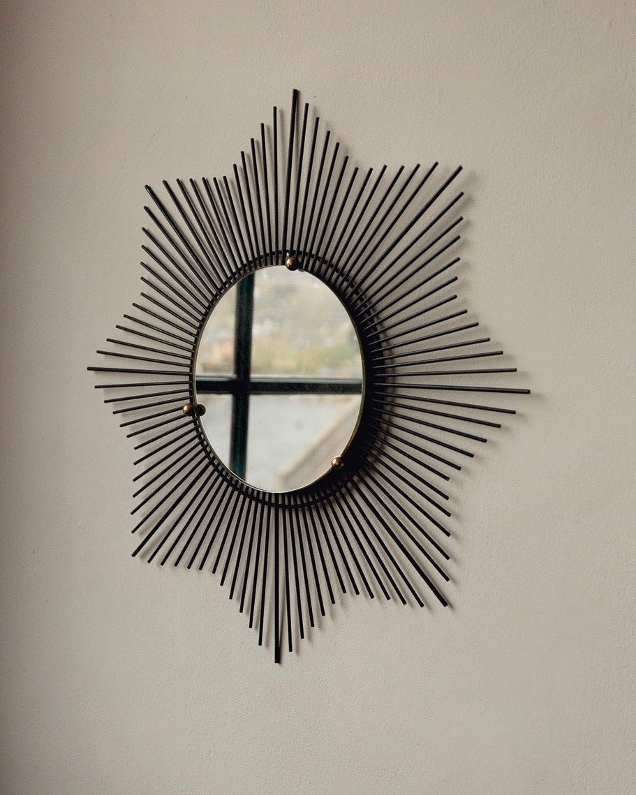 1950’s French Sunburst Mirror