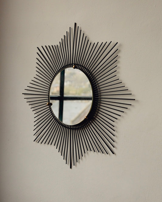 1950’s French Sunburst Mirror