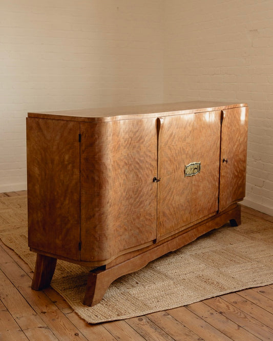 Art Deco Walnut Sideboard