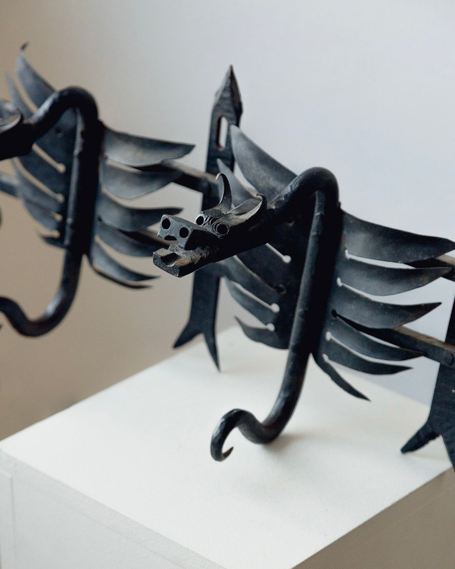 Wrought Iron Dragon Hooks