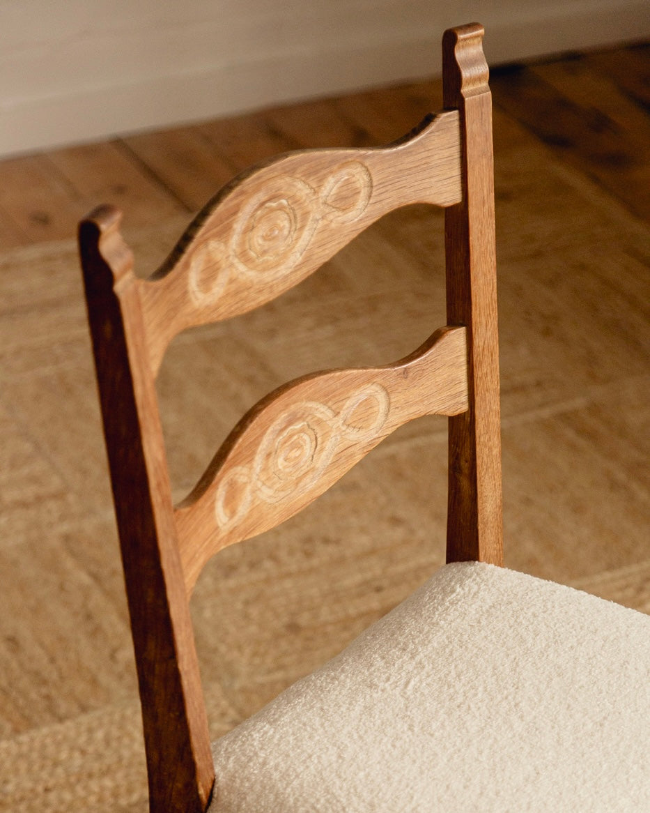 Henry Kjærnulf Razor Back Dining Chairs