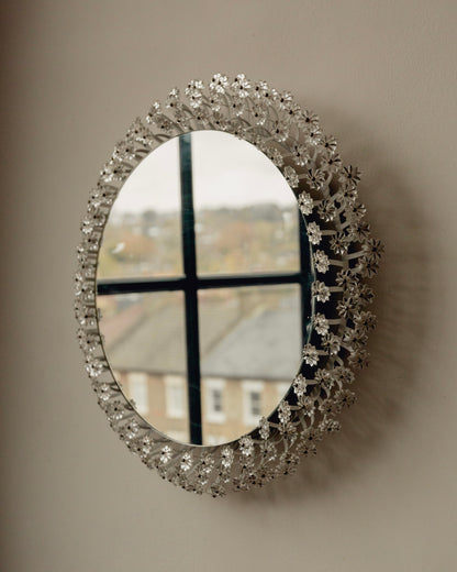 Mid Century Backlit Mirror by Emil Stejner