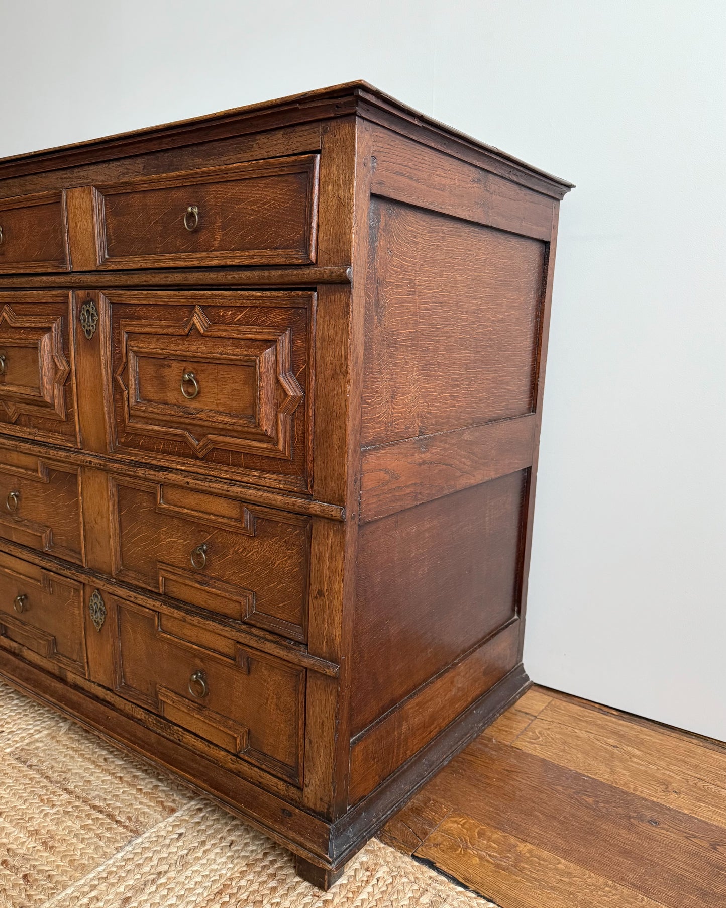 Antique Jacobean Chest Of Drawers