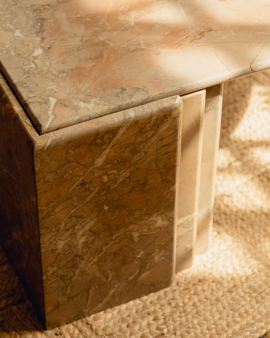 Blush Marble Coffee Table