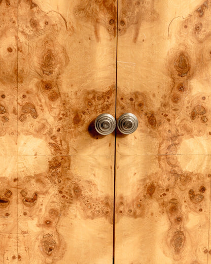 Burl Art Deco Cabinet