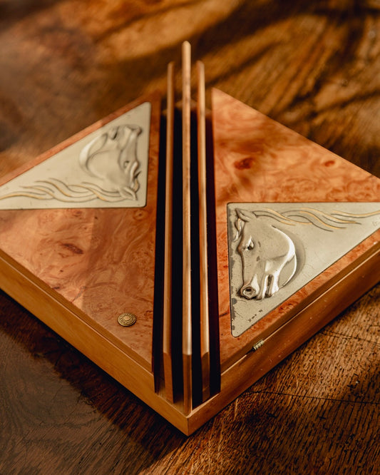 Italian Burl Trinket Box