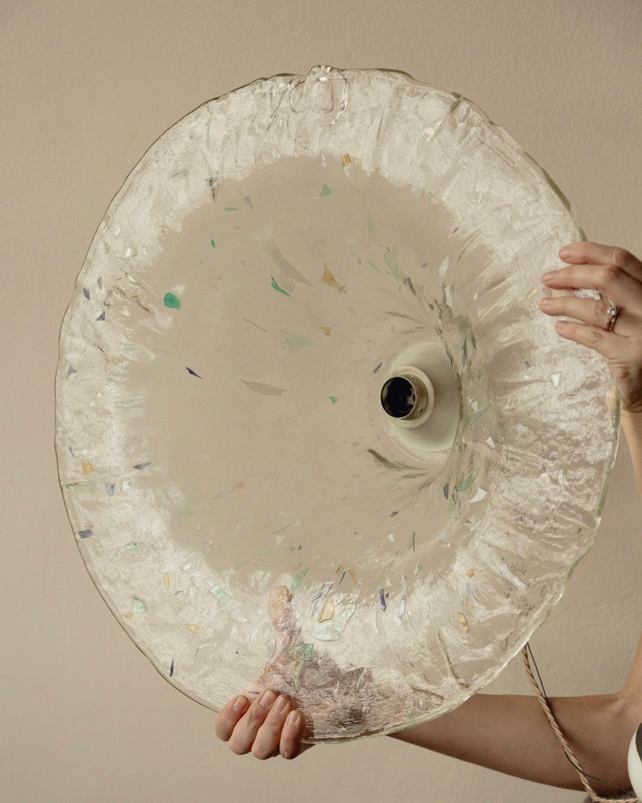 Murano ‘Terrazo’ Glass Pendant Light