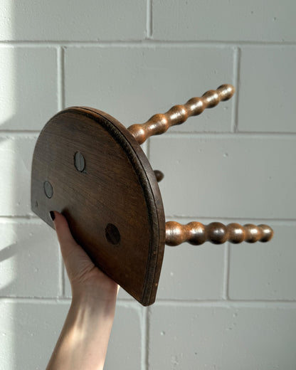 Half Moon Bobbin Stool