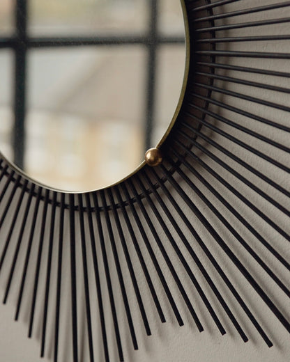 1950’s French Sunburst Mirror
