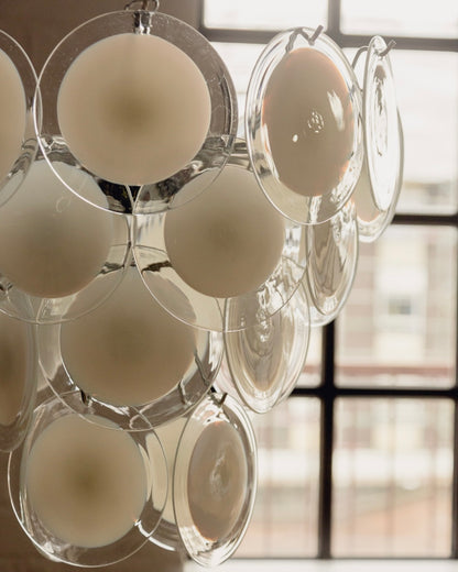 Luciano Vistosi Murano Chandelier