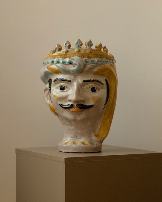 Sicilian Moro Head Vase