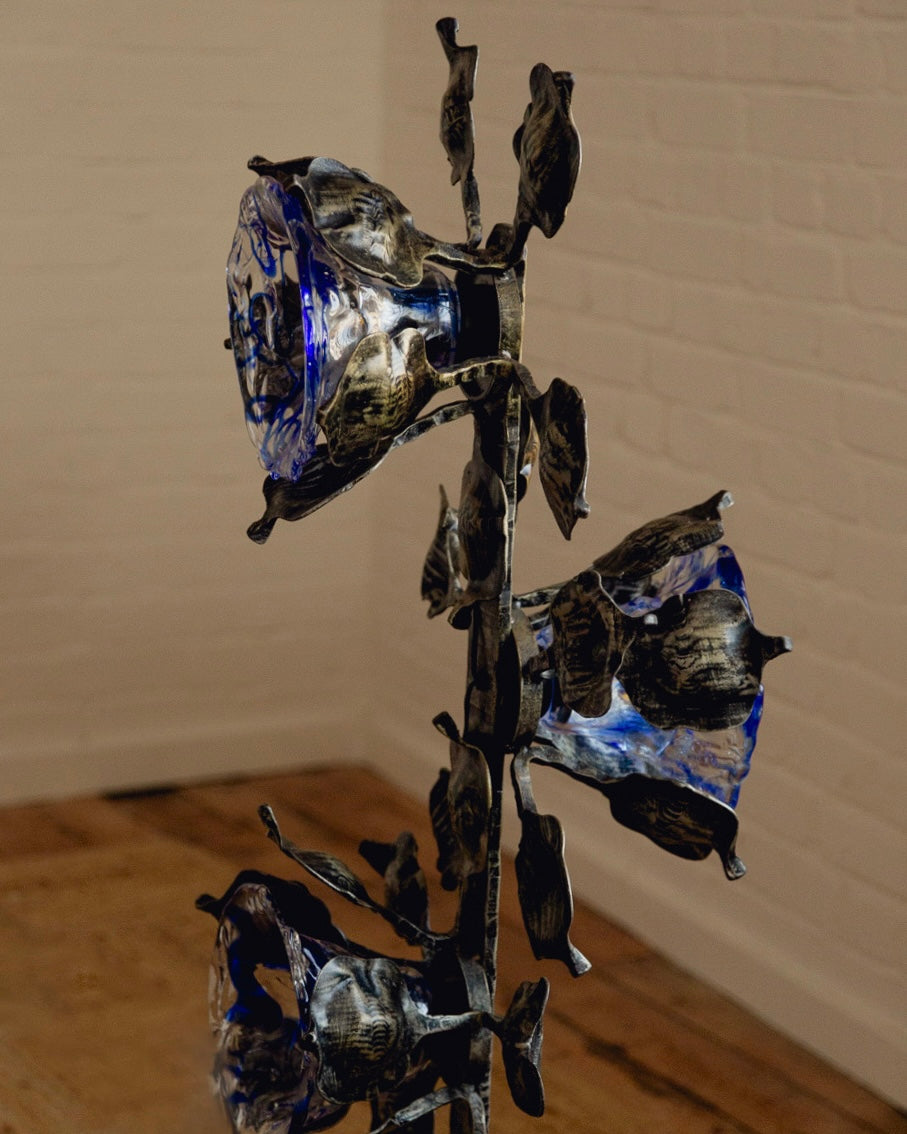 1970s Italian Brutalist Murano Floor Lamps - Priced Individually