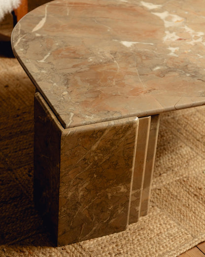 Blush Marble Coffee Table