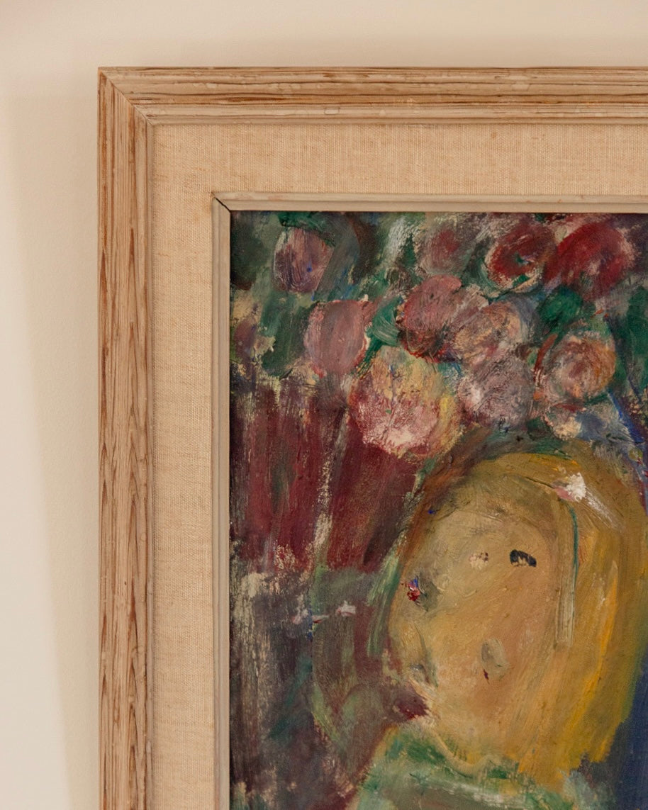 Girl Under The Apple Tree