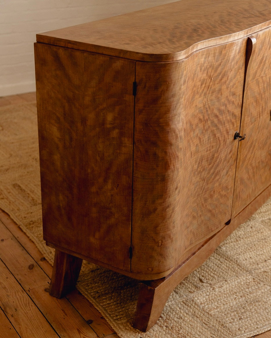 Art Deco Walnut Sideboard