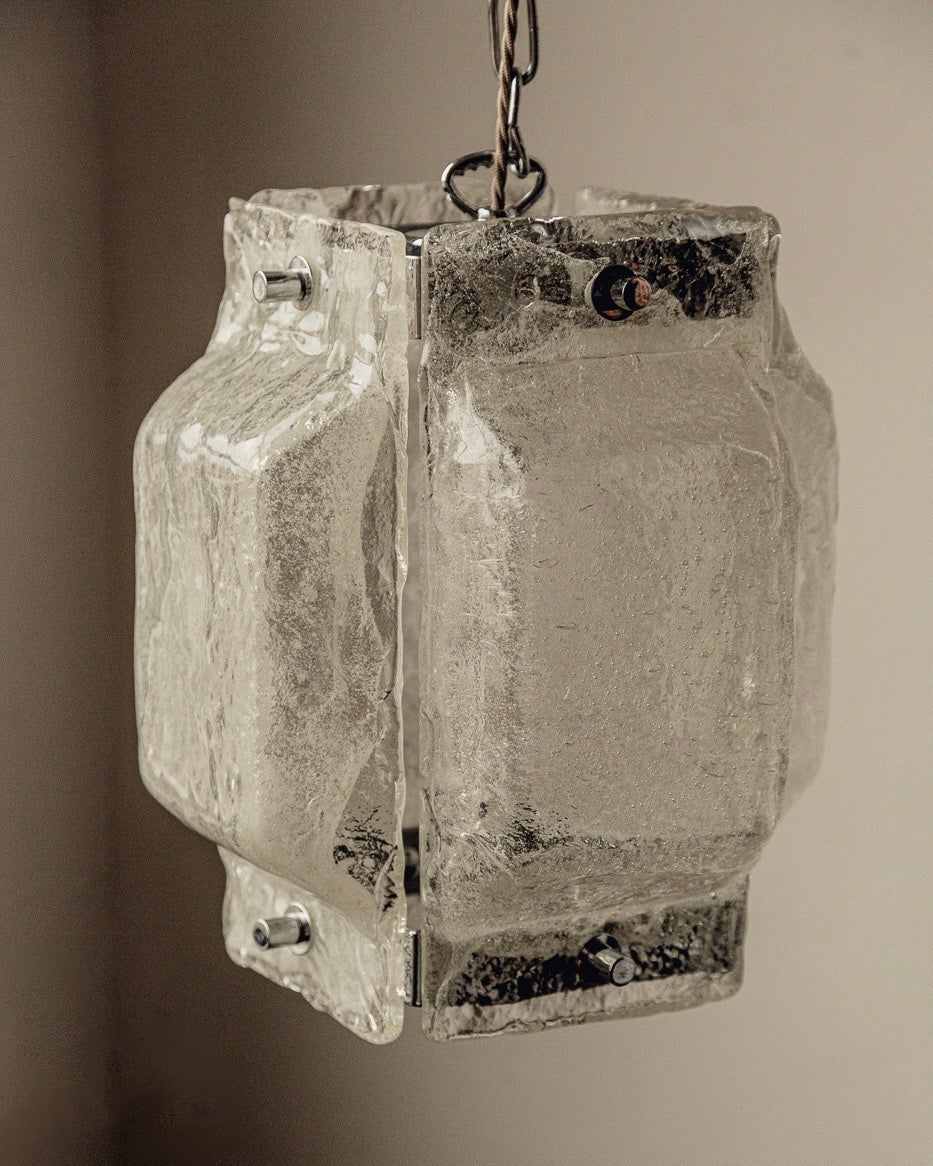 Italian Glass Pendant Light