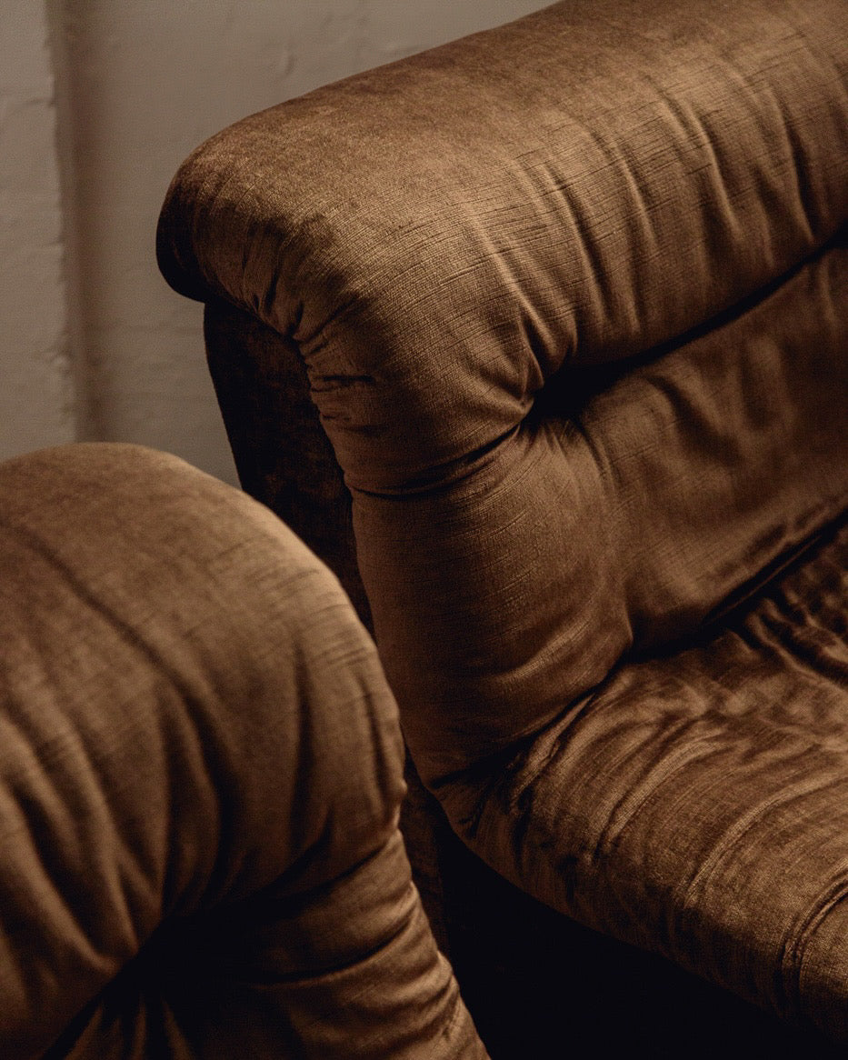 Pair Italian Modular Armchairs