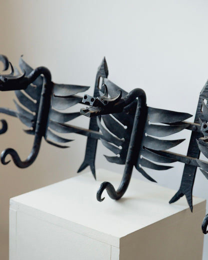 Wrought Iron Dragon Hooks