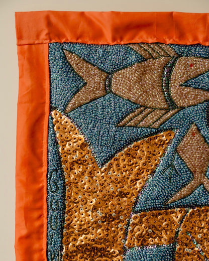 Haitian Voodoo Mermaid Flag