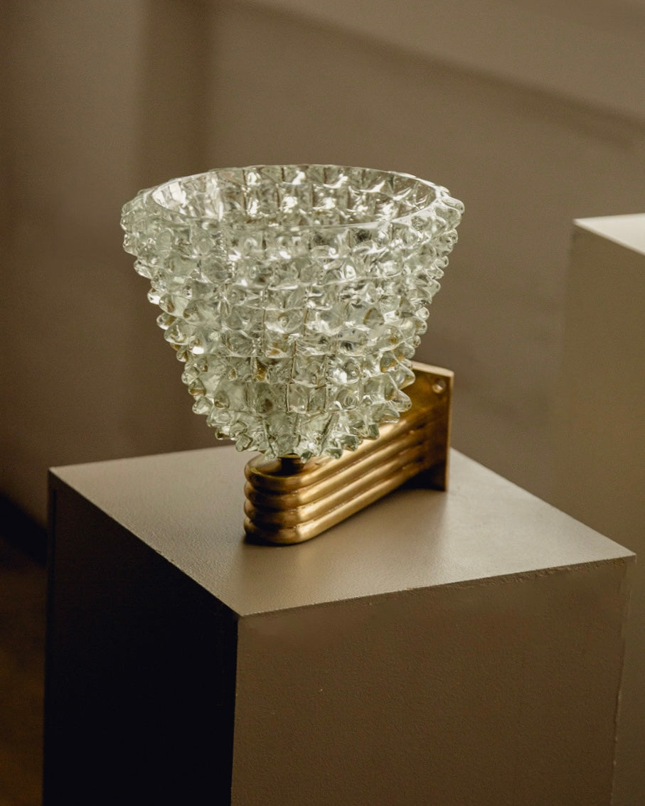 Pair of Barovier & Toso Murano Wall Lights