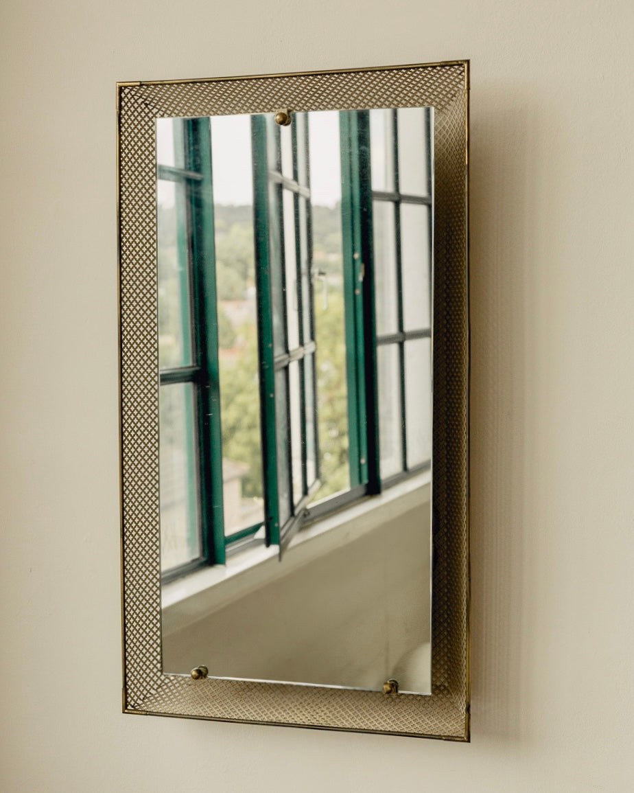 Mid Century Backlit Mirror