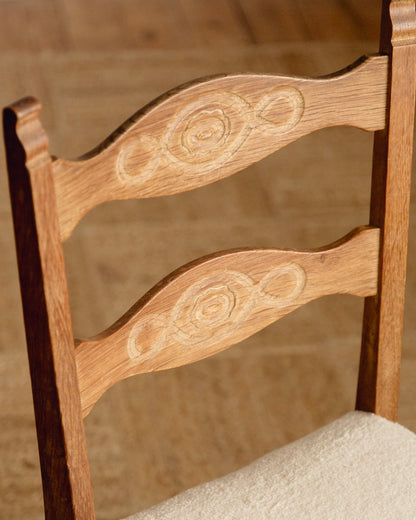 Henry Kjærnulf Razor Back Dining Chairs