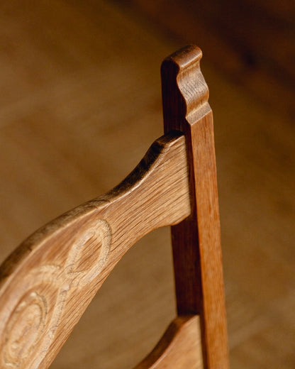 Henry Kjærnulf Razor Back Dining Chairs