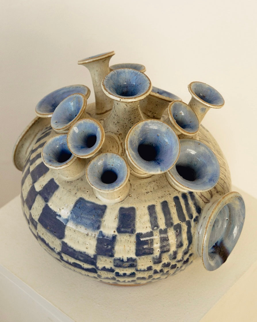 Mid Century Studio Pottery Vase