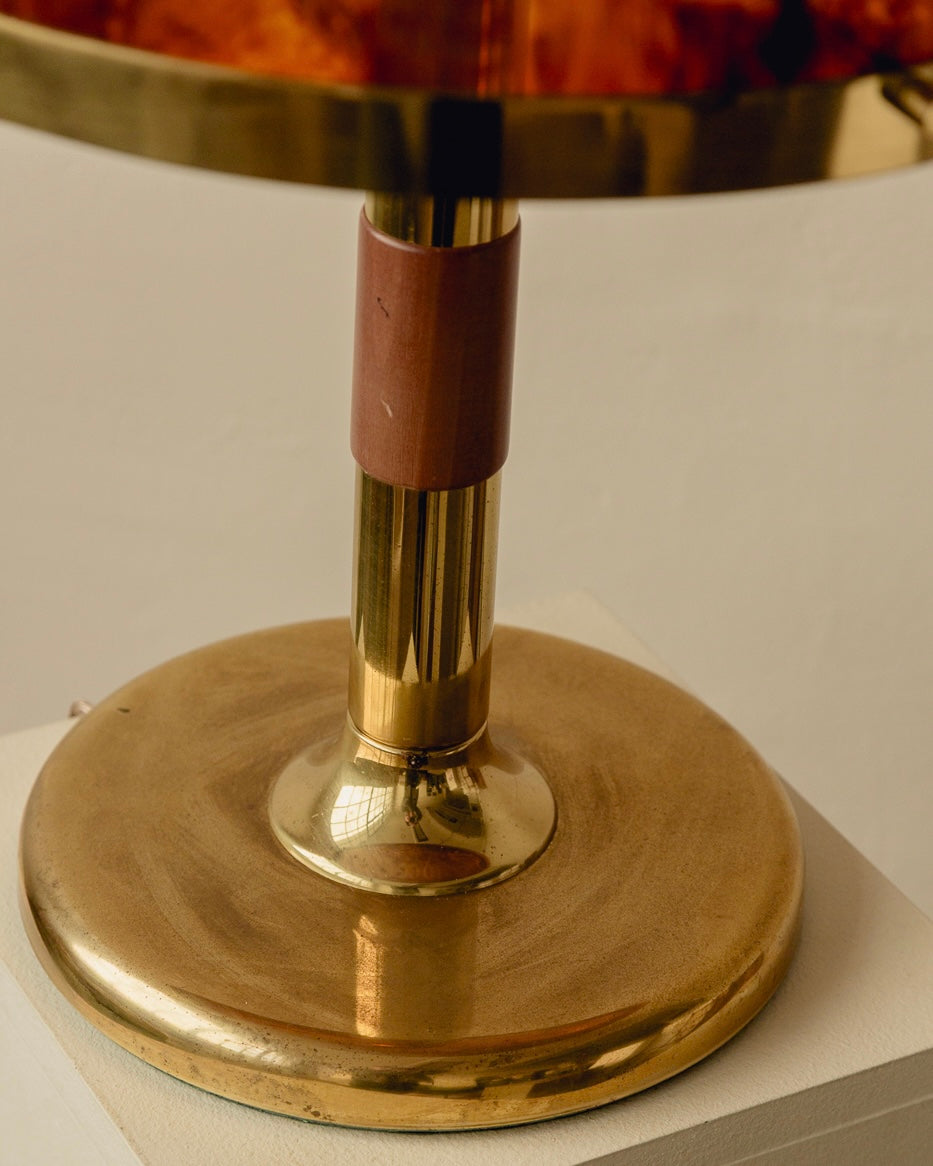 Temde Leuchten Brass Table Lamp