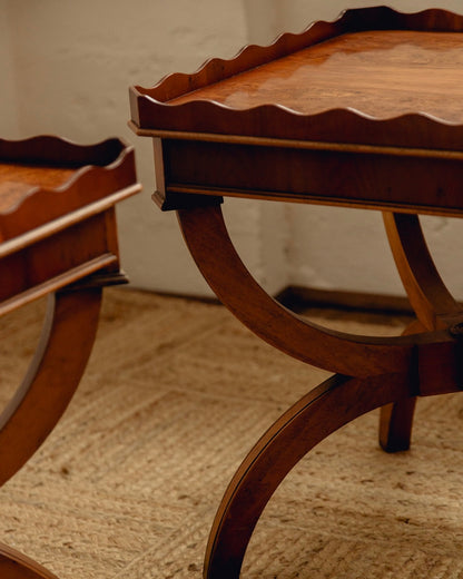 Wavy Top Bedsides / Side Tables