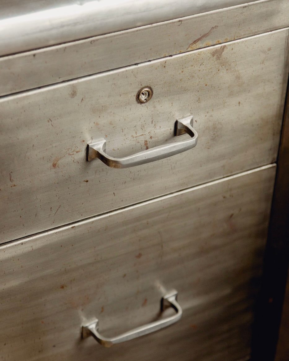 Steel Pedestal Desk