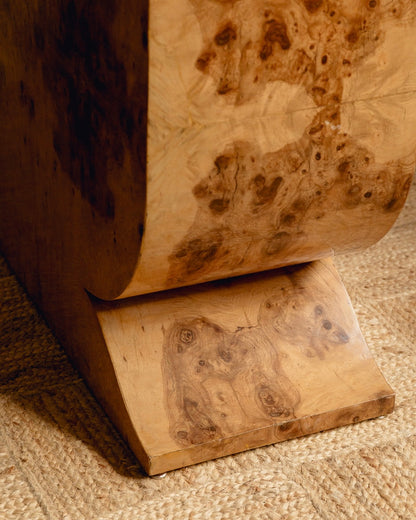 Burl Art Deco Cabinet