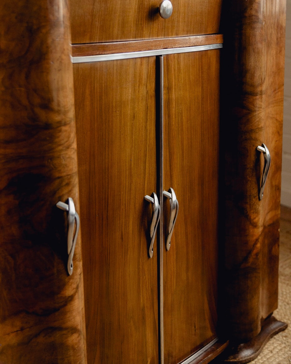 Art Deco French Cocktail Cabinet