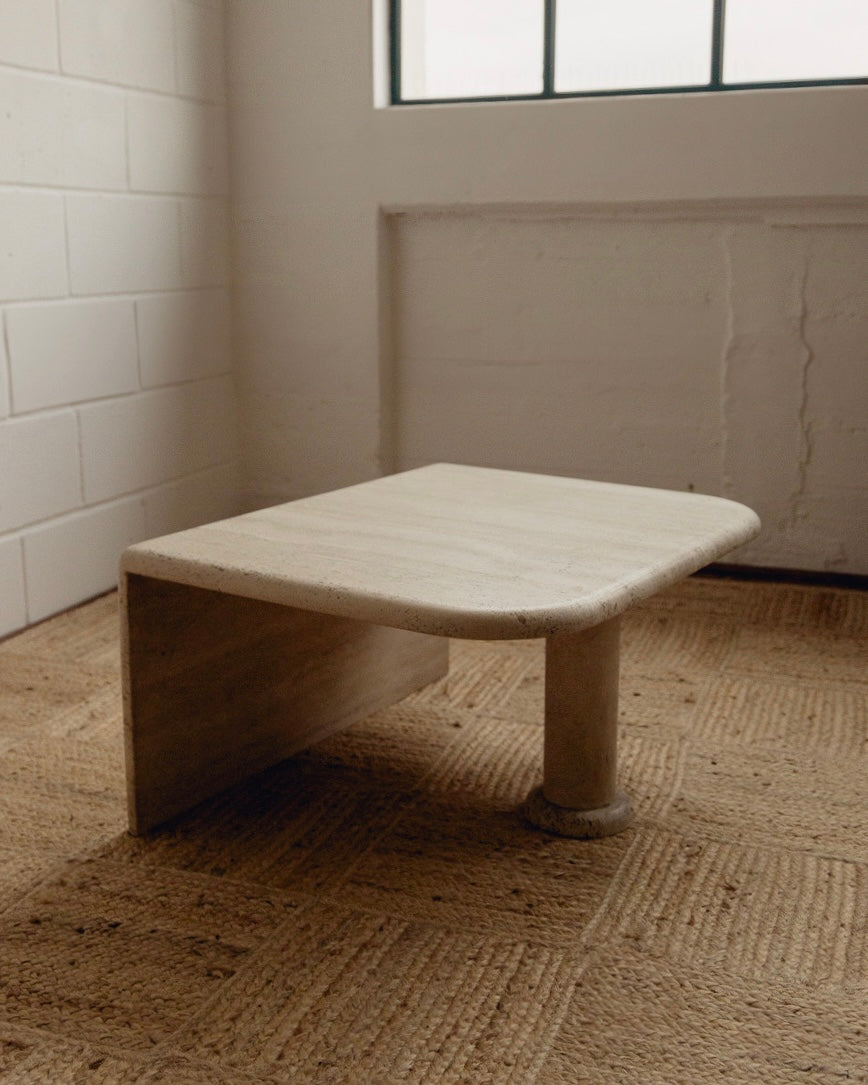 Travertine Coffee Table