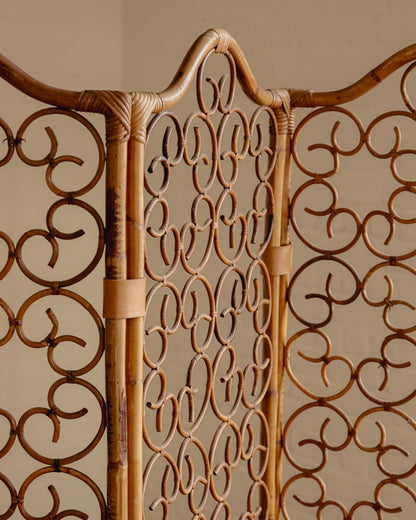 Bamboo Folding Screen