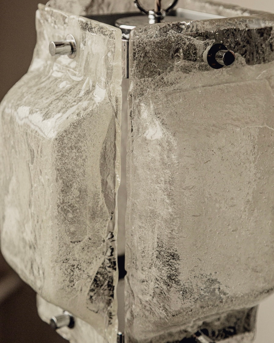 Italian Glass Pendant Light