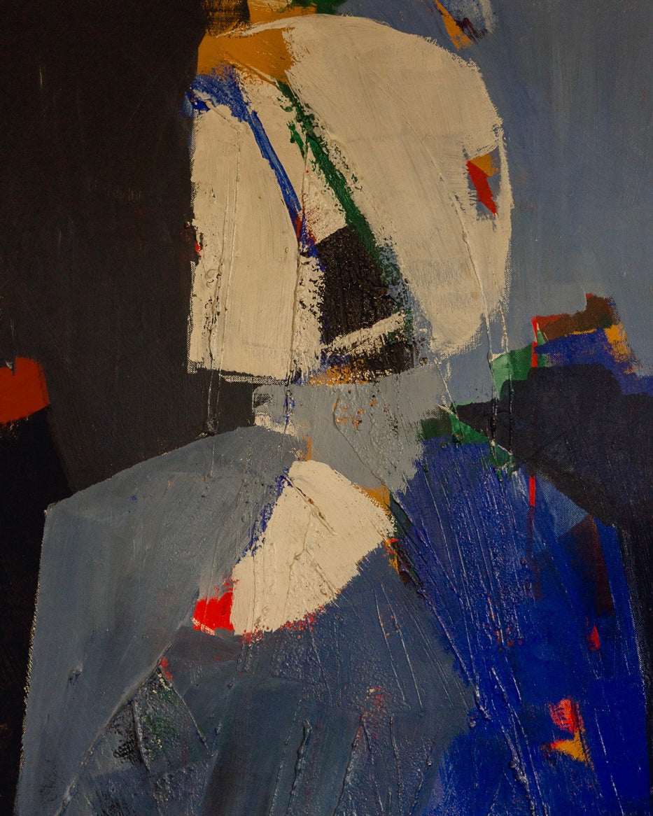 Woman In Blue