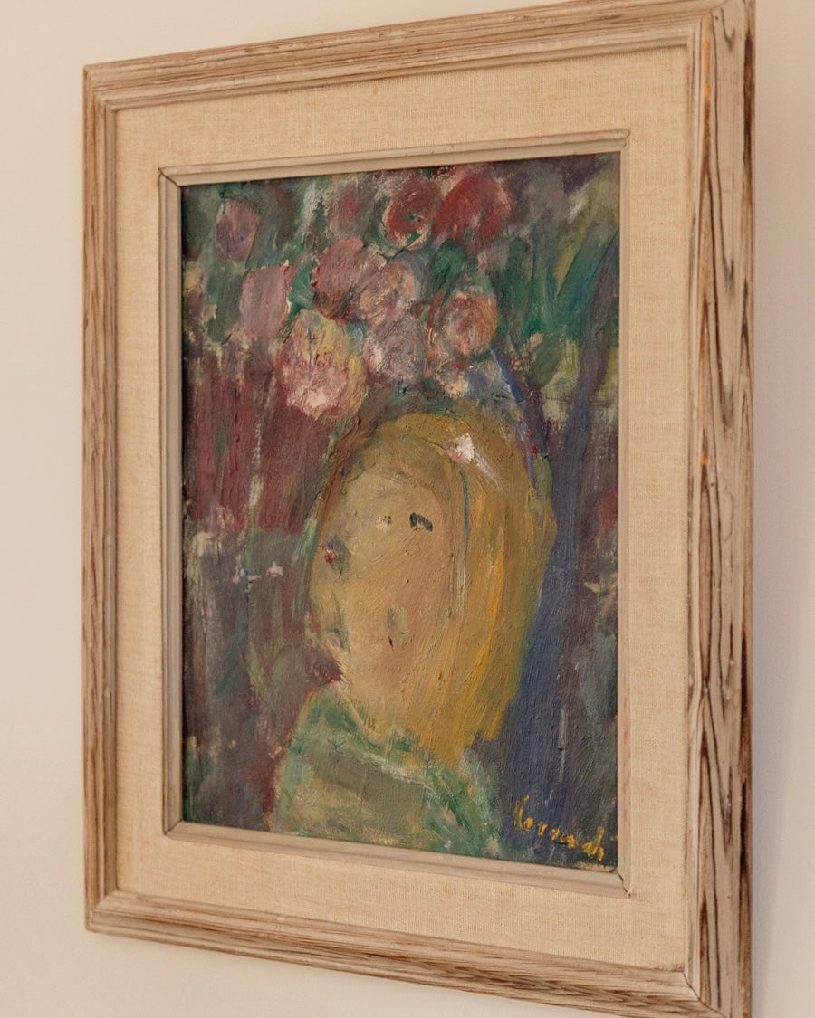 Girl Under The Apple Tree