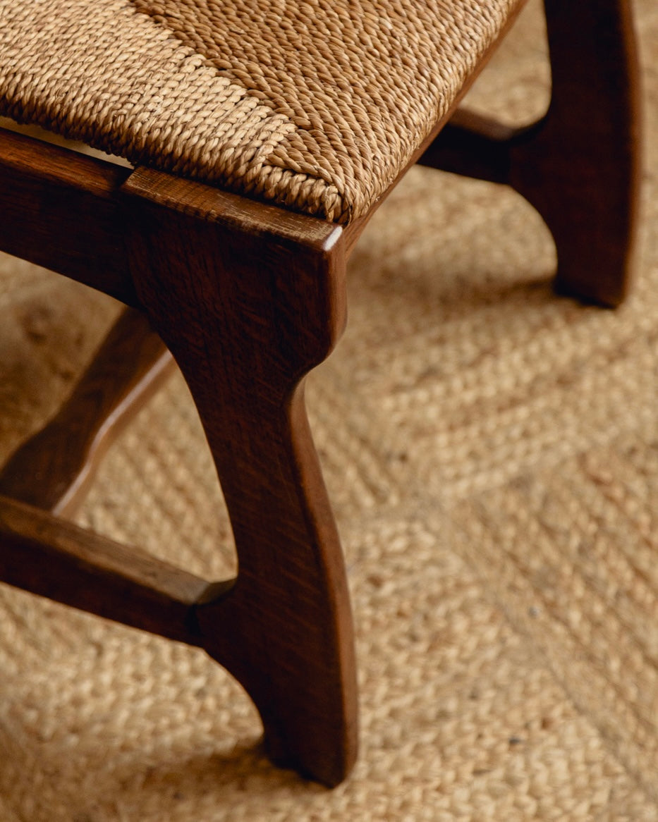 Guillerme & Chambron Razor Back Dining Chairs