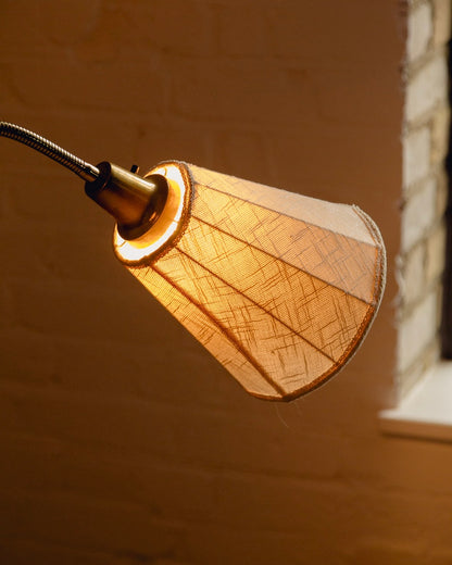 Swedish Brass Floor Lamp
