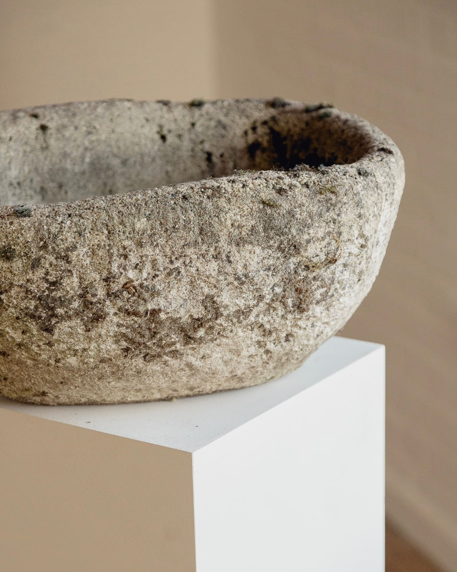 Brutalist Stone Planters - Priced individually