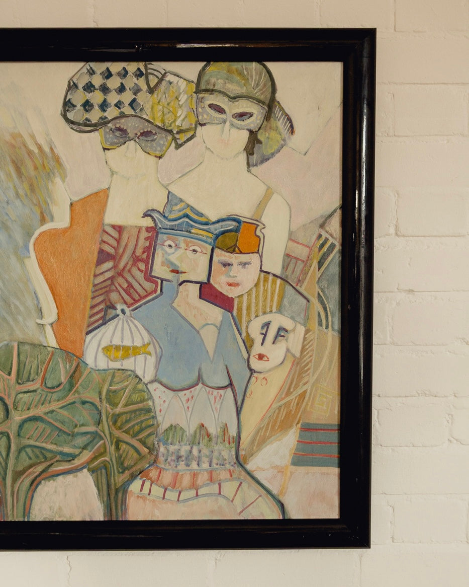 Cubist Party Scene