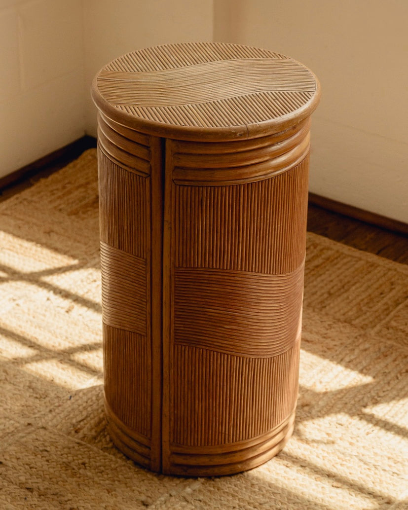 Pencil Reed Side Table