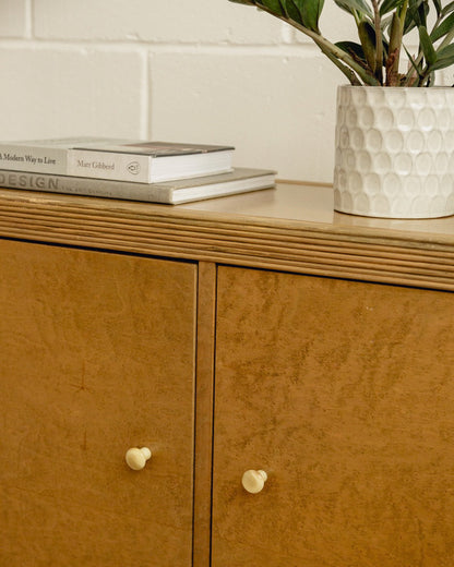 Pencil Reed Maple Sideboard