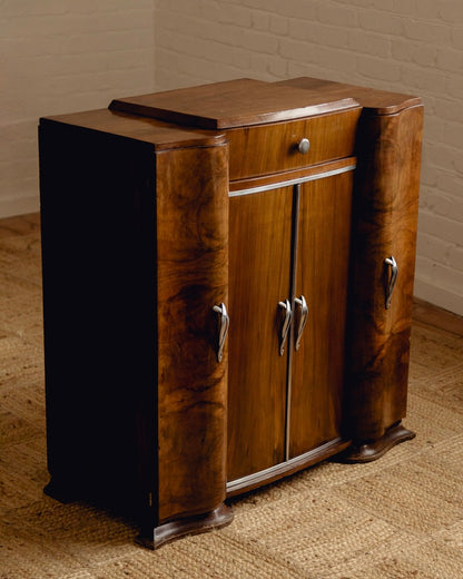 Art Deco French Cocktail Cabinet